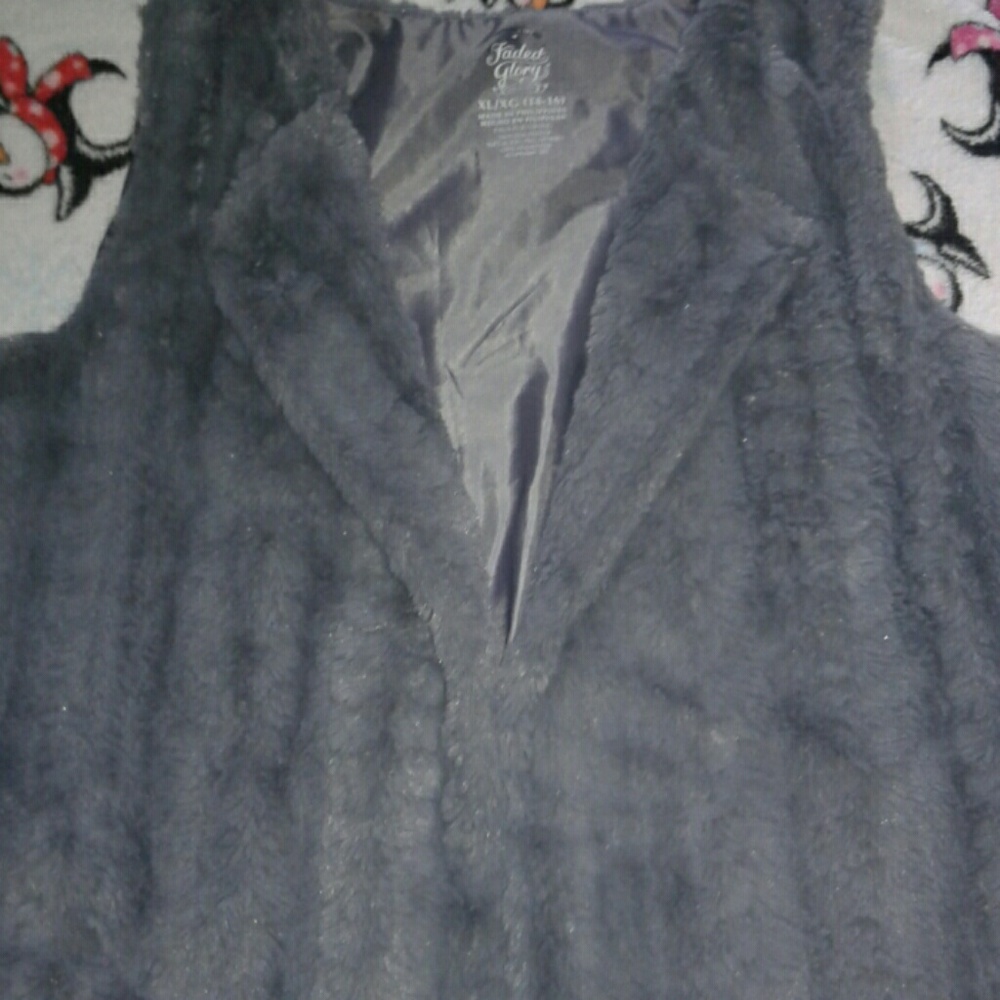 Fluffy fur vests